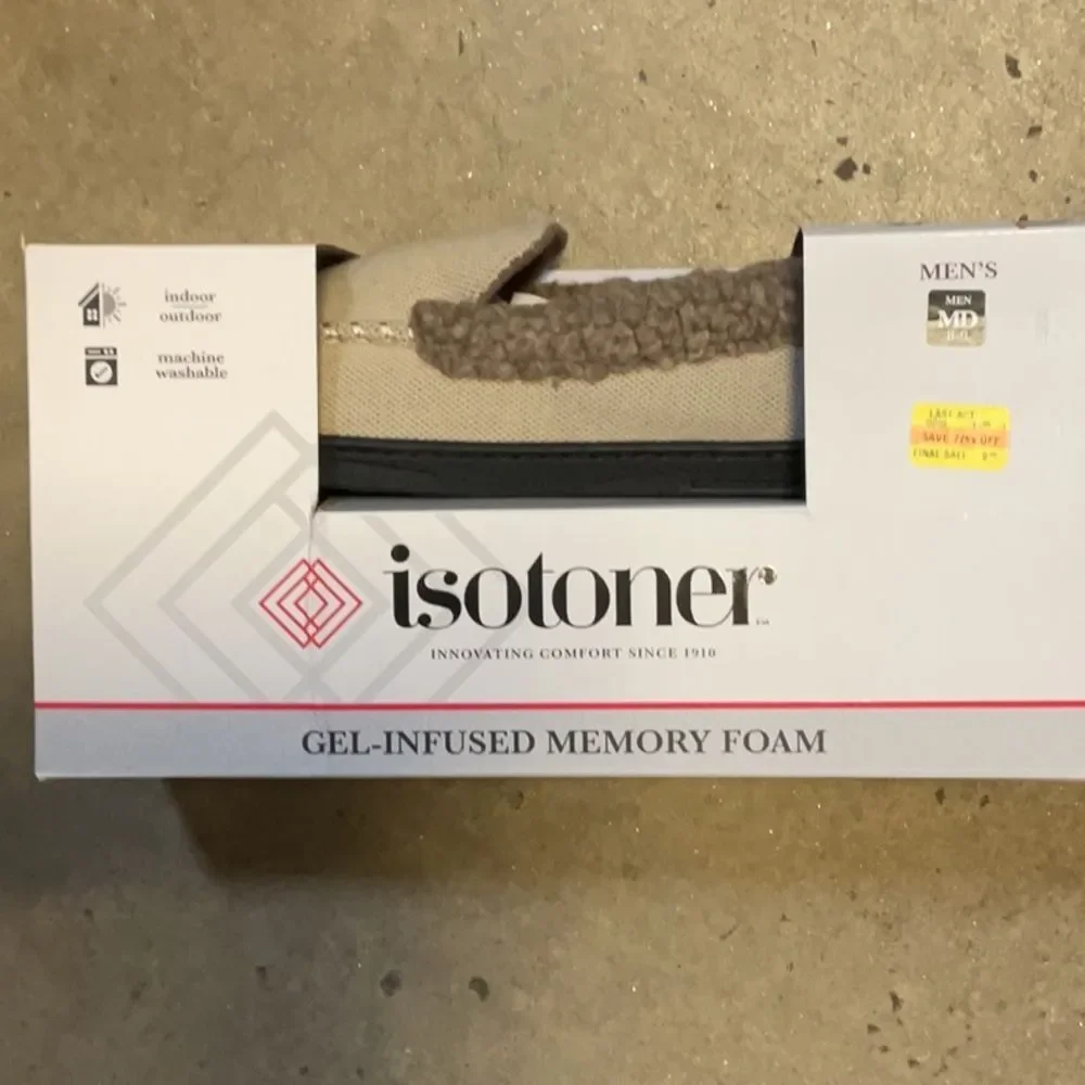 Isotoner Men's Beige and Brown Loafers